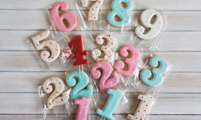 narozeninová číslice na přání